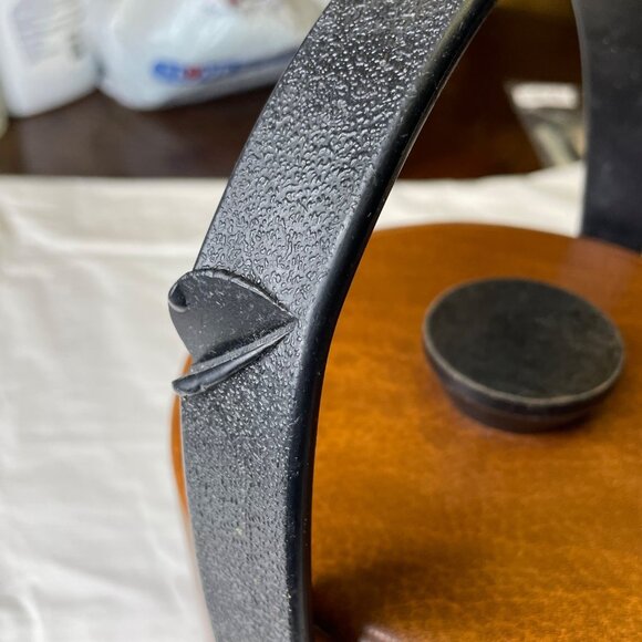 Vinyl Ice Bucket MCM Barware Mid Century Modern Vintage 70s 60s Retro With Lid u - Picture 3 of 9